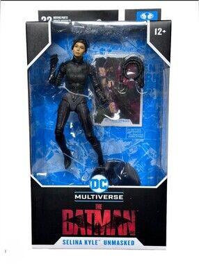 Mcfarlane Toys DC Multiverse The Batman Selina Kyle Unmasked Action Figure